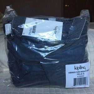 Kipling Felix Small Bag Night Grey